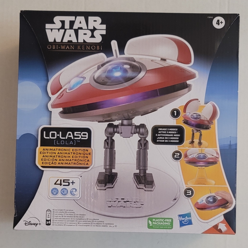Star Wars LO-LA59 Animatronic Edition Toy - Red Lola Princess Leia